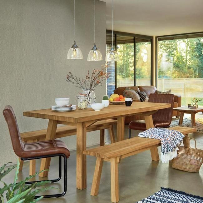 Обои Ronald Redding Tea Garden Bantam Tile AF6534 фото в интерьере